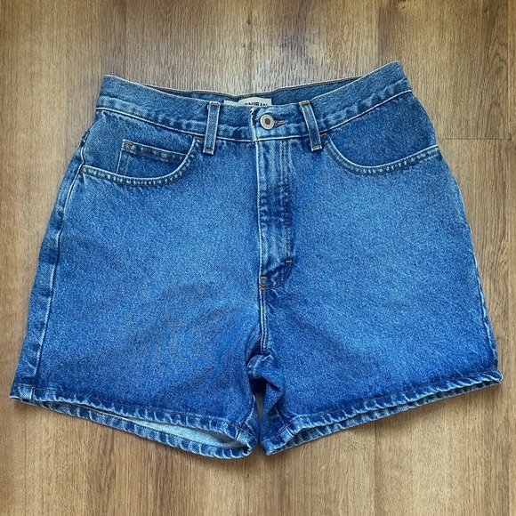LONDONJEAN Pants - Vintage LONDONJEAN High Rise Blue Denim Medium Wash Shorts Size 8